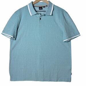 Boss Polo Shirt Blue Men's size XL